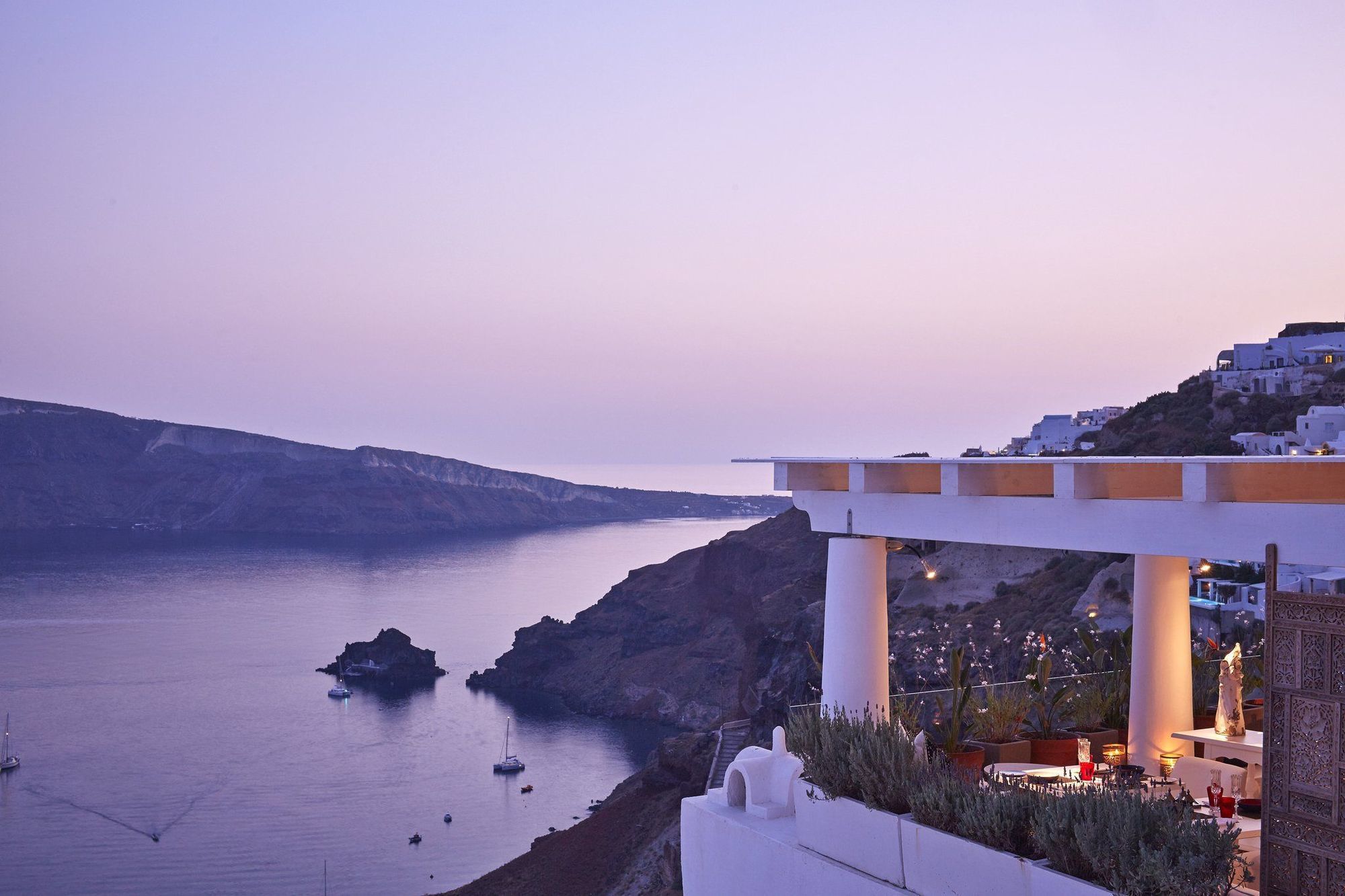 Katikies Villa Santorini - The Leading Hotels Of The World Oia  Restaurant photo